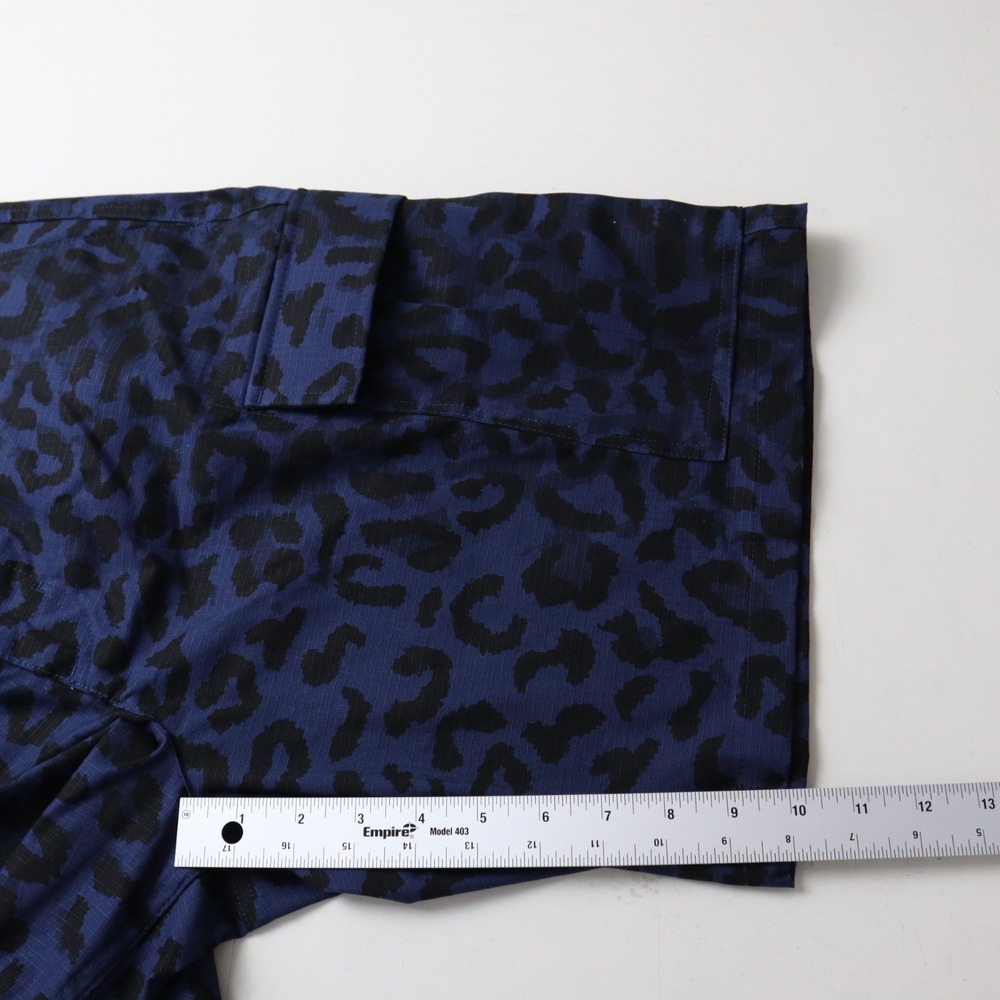 Nike Shorts Mens 32 Blue Black SB Kearny Cargo Leopard Print AOP Ripstop Skater - Picture 12 of 16